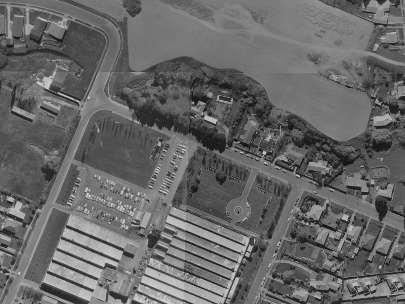 17A Athol Terrace from the air, 1970-1974