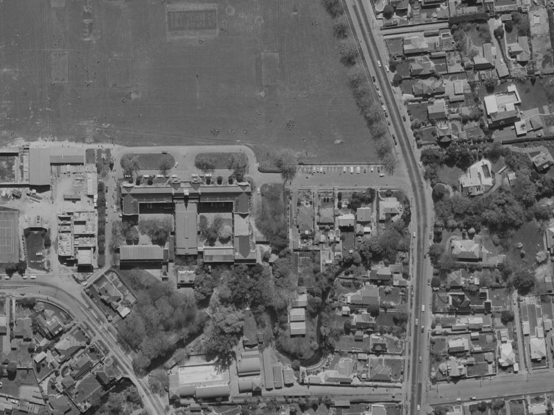 9A Te Kura Street from the air, 1970-1974