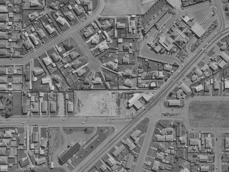 15 Odie Place from the air, 1970-1974