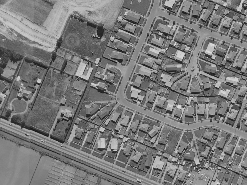 46 Toorak Avenue from the air, 1970-1974