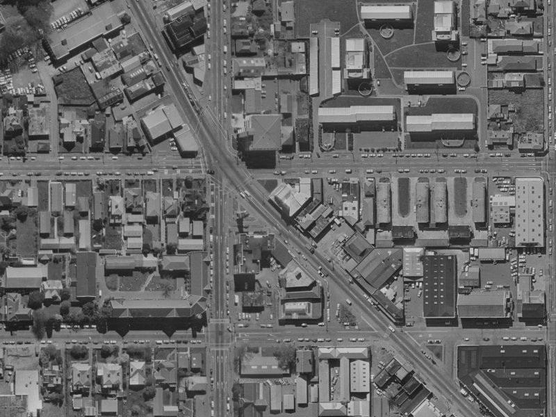 76 Victoria Street from the air, 1970-1974