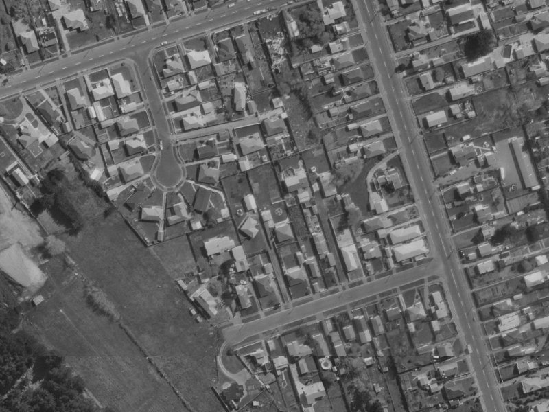 22A Cradock Street from the air, 1970-1974
