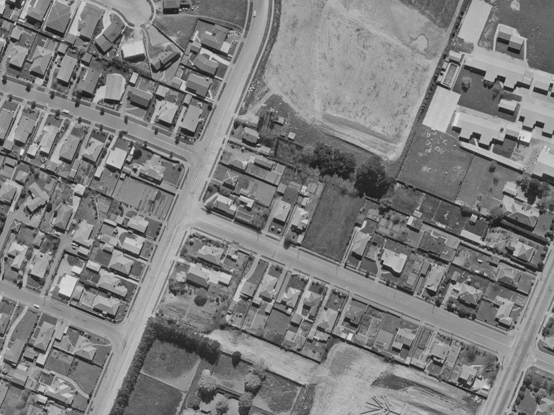 28 Wittys Road from the air, 1970-1974