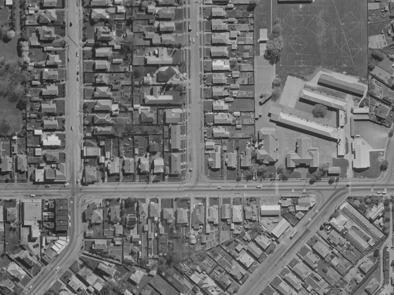 3 Ngarimu Street from the air, 1970-1974