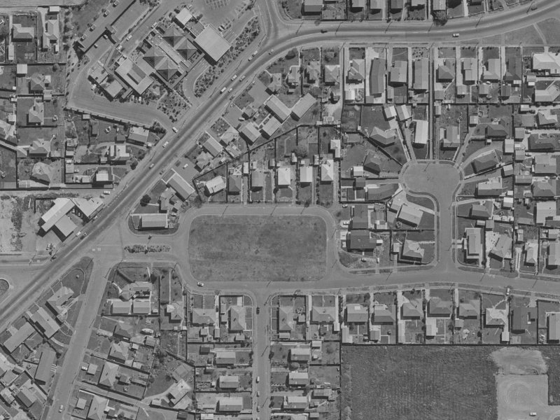 13 Nicholas Drive from the air, 1970-1974
