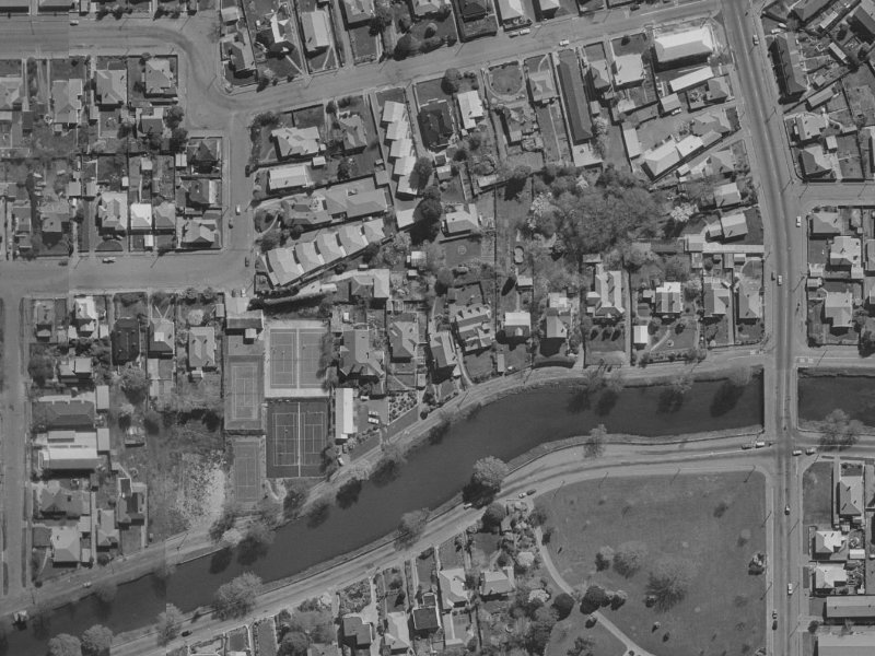 71 River Road from the air, 1970-1974