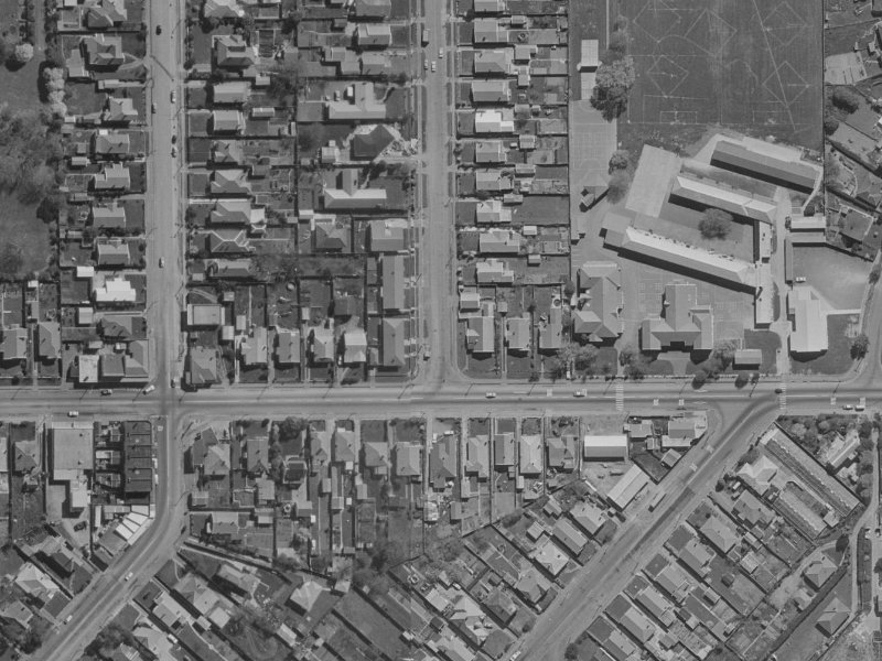 1A Ngarimu Street from the air, 1970-1974