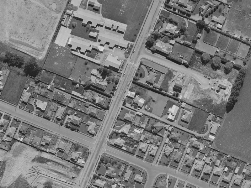 42 Avonhead Road from the air, 1970-1974