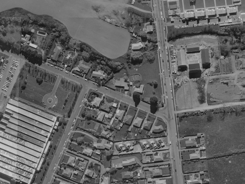27 Athol Terrace from the air, 1970-1974