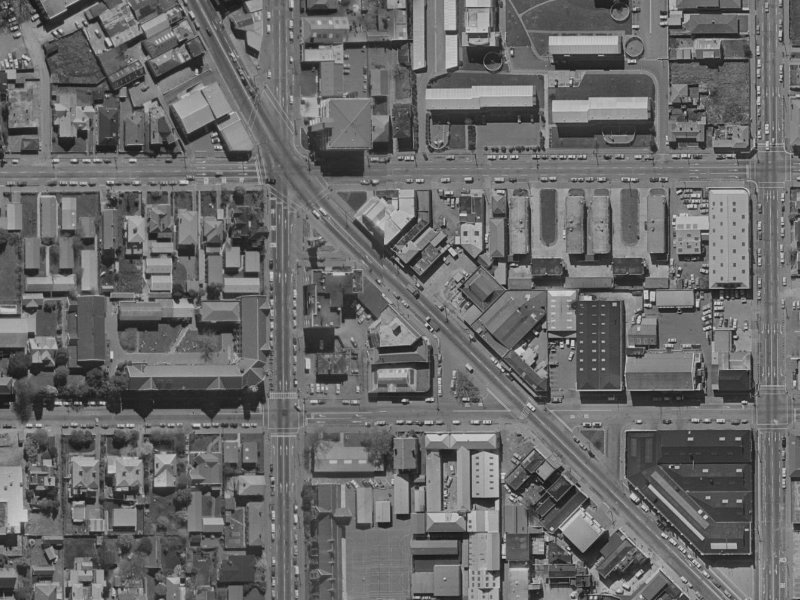 89 Victoria Street from the air, 1970-1974