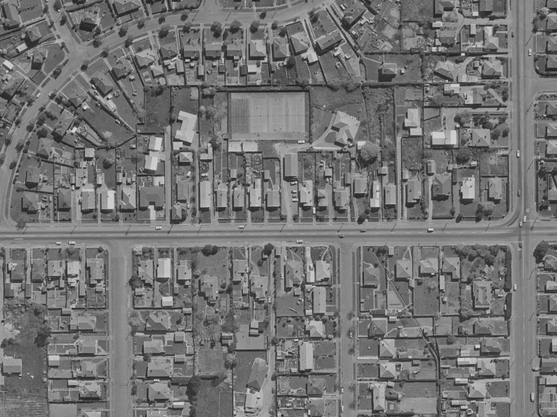 283 Woodham Road from the air, 1970-1974