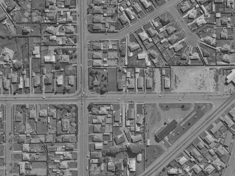 331 Woodham Road from the air, 1970-1974