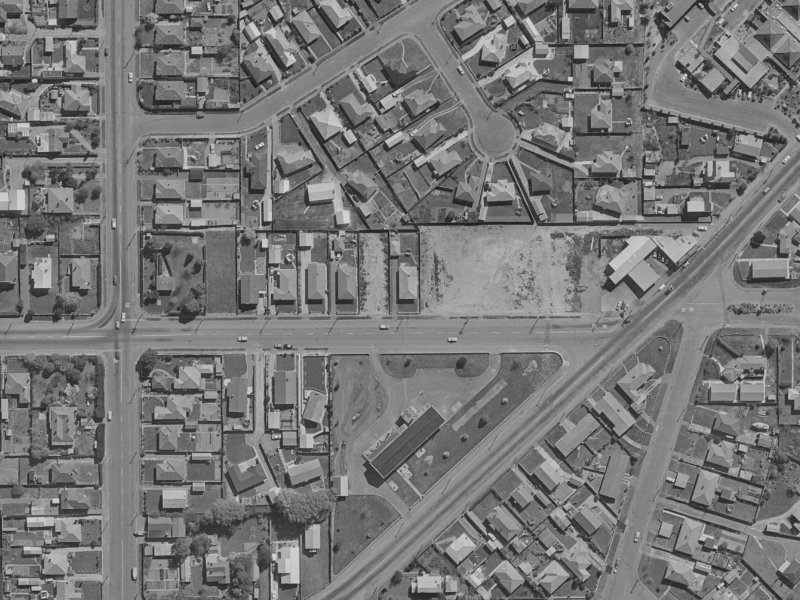341 Woodham Road from the air, 1970-1974