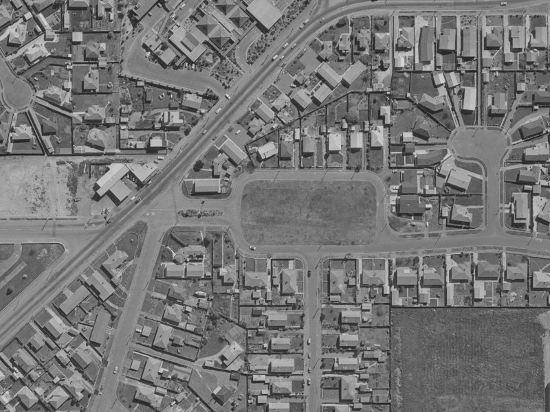 5 Nicholas Drive from the air, 1970-1974