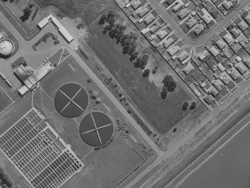 216 Shortland Street from the air, 1970-1974