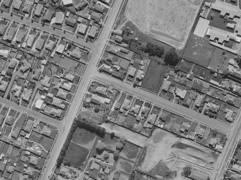 21E Wittys Road from the air, 1970-1974