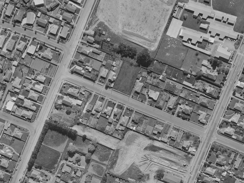 22 Wittys Road from the air, 1970-1974
