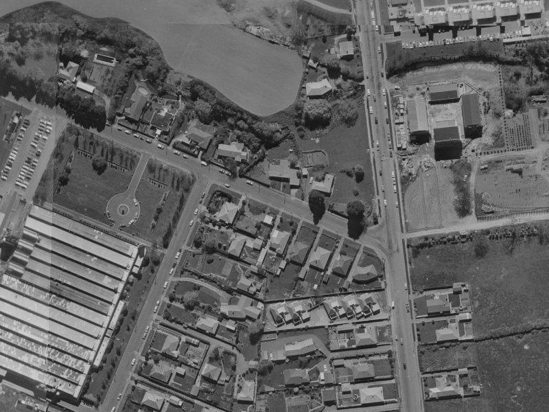 42 Athol Terrace from the air, 1970-1974