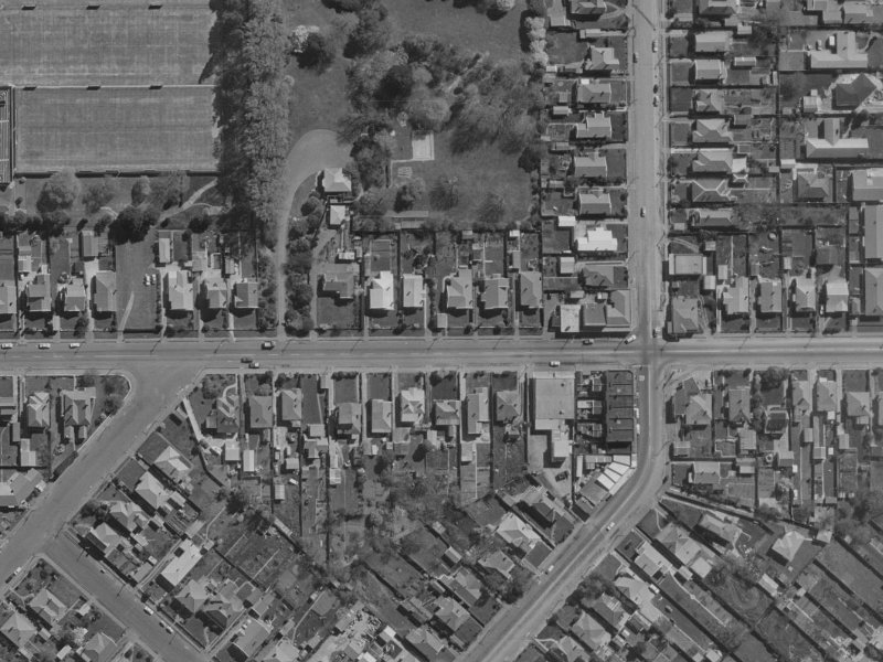 175 Woodham Road from the air, 1970-1974