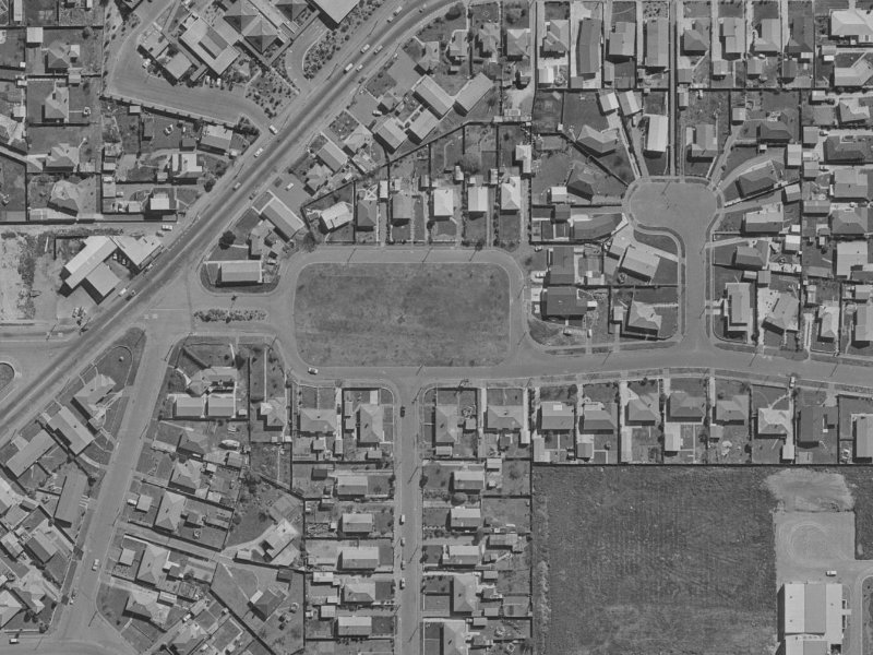 19 Nicholas Drive from the air, 1970-1974