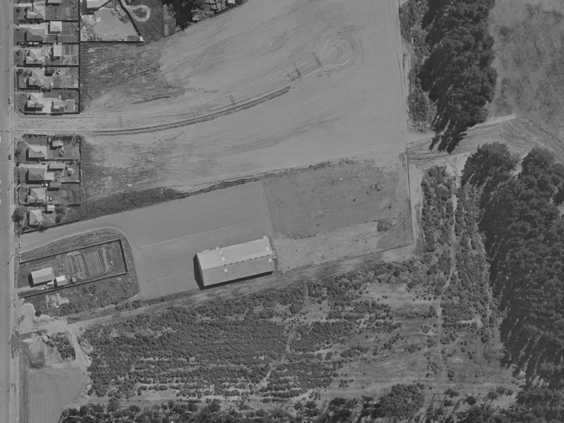 18B Mecca Place from the air, 1970-1974