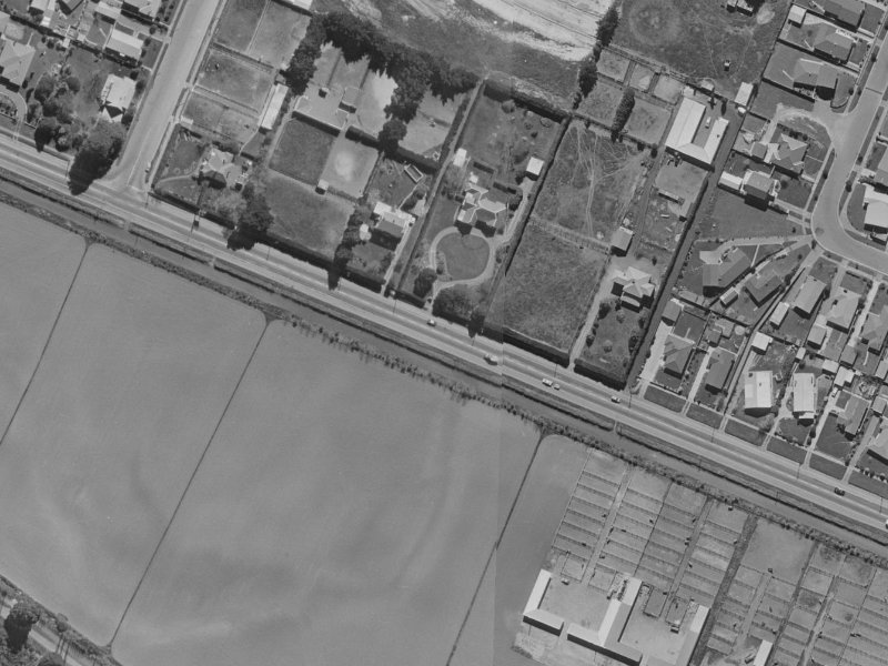 236 Yaldhurst Road from the air, 1970-1974