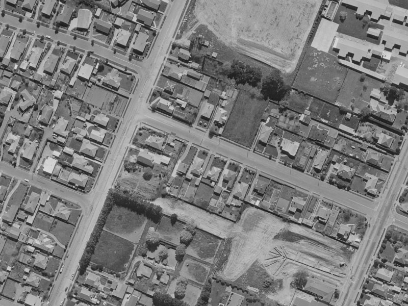 19 Wittys Road from the air, 1970-1974