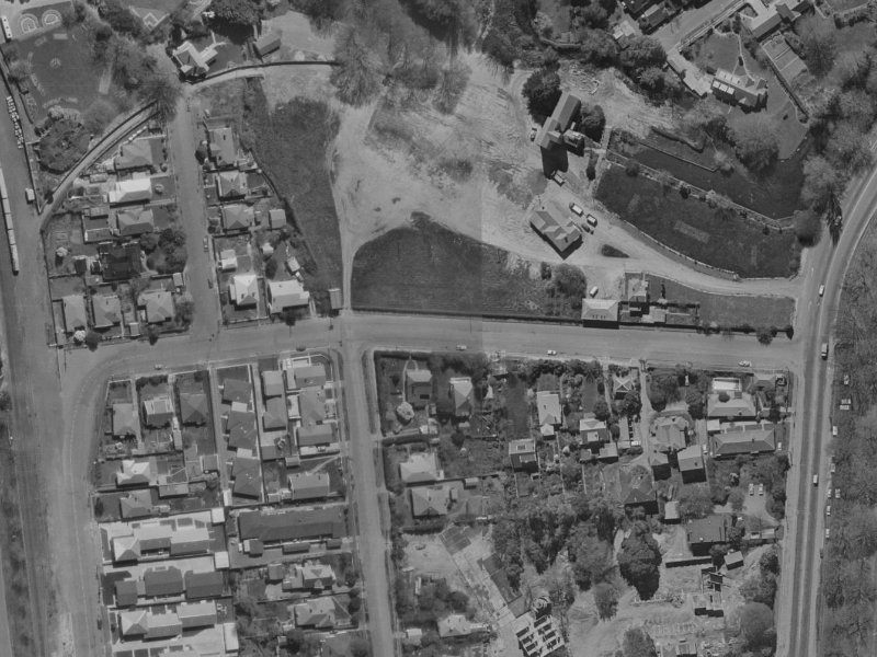 10B Matai Street East from the air, 1970-1974