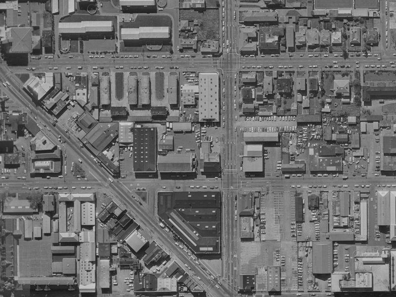 359 Durham St North from the air, 1970-1974