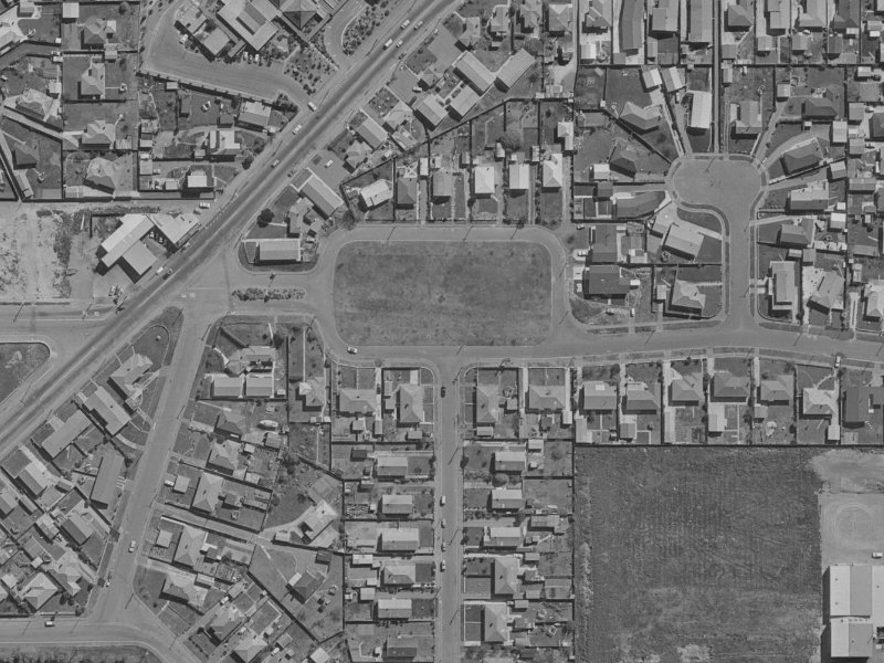 1 Nicholas Drive from the air, 1970-1974