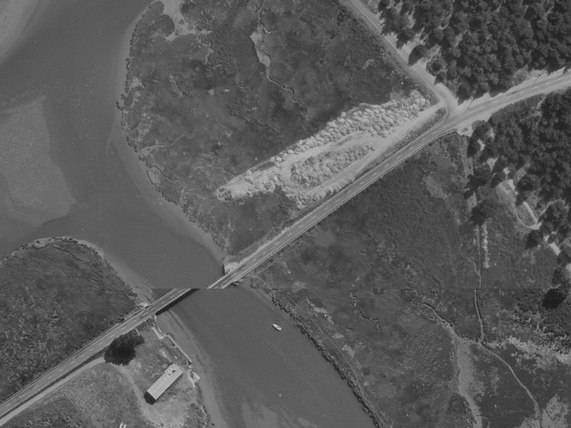 131 Bridge Street from the air, 1970-1974