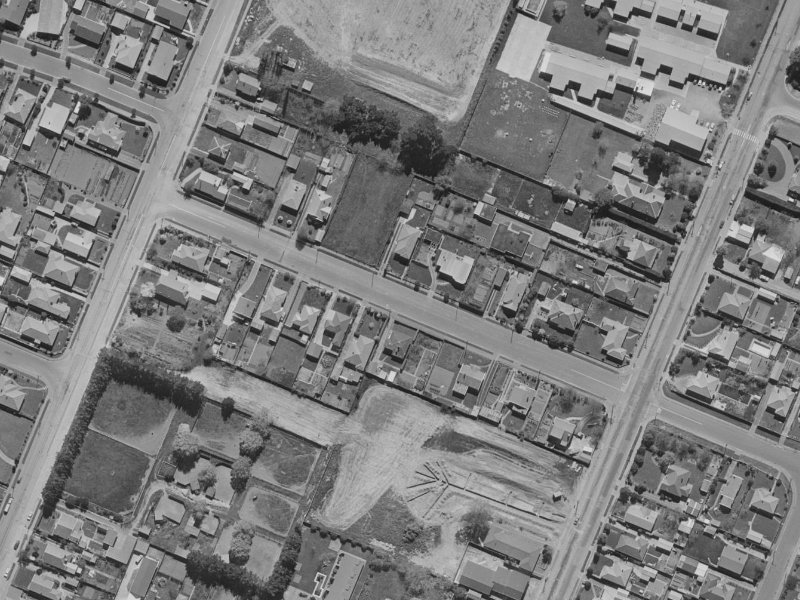 11A Wittys Road from the air, 1970-1974