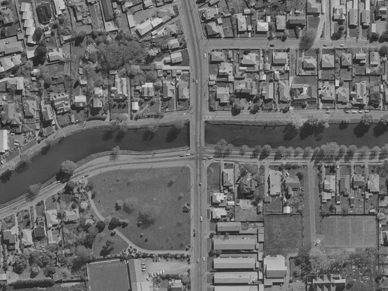 97 River Road from the air, 1970-1974