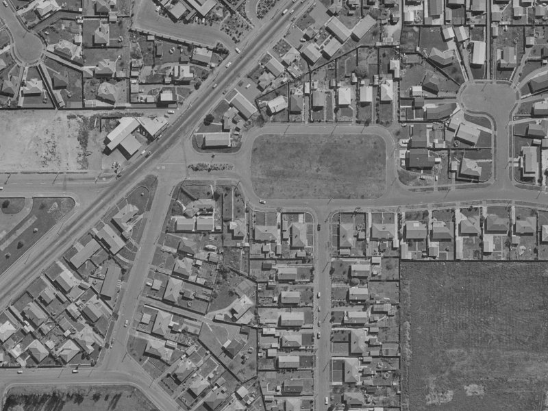 8 Nicholas Drive from the air, 1970-1974