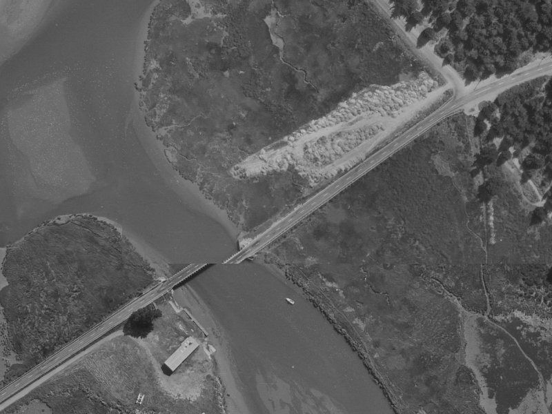 165 Bridge Street from the air, 1970-1974