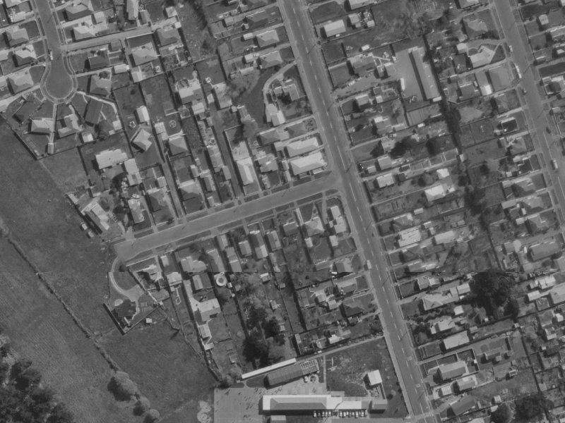 9 Cradock Street from the air, 1970-1974