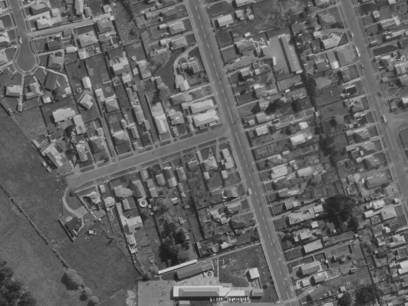 3 Cradock Street from the air, 1970-1974