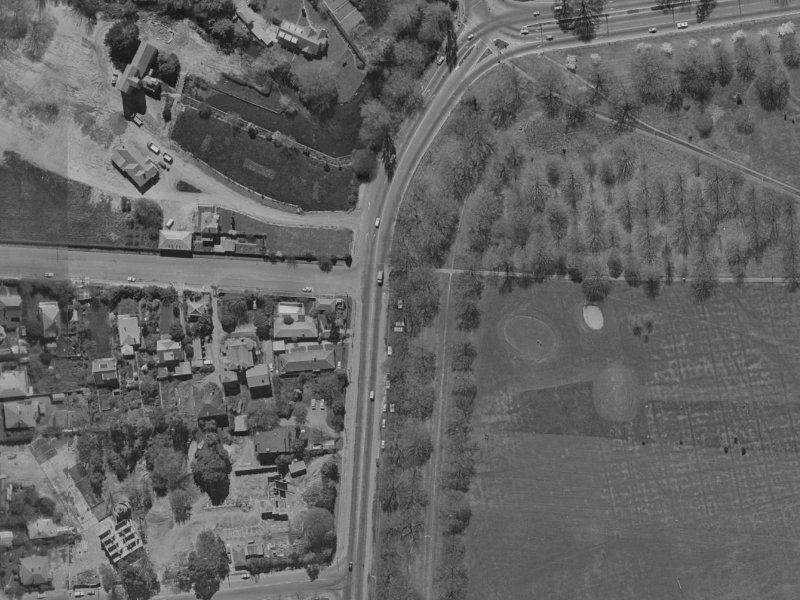 Matai Street East from the air, 1970-1974