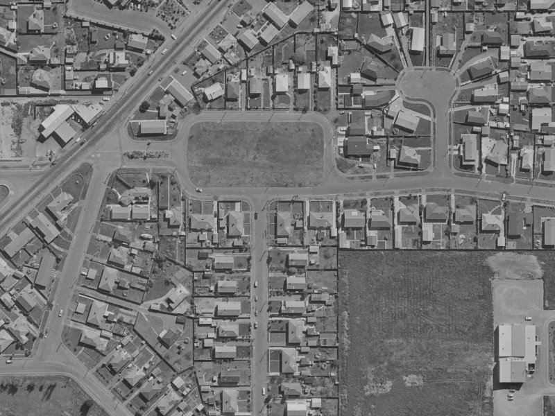 28 Nicholas Drive from the air, 1970-1974