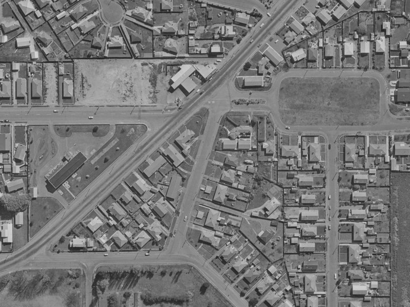 5 Coulter Street from the air, 1970-1974