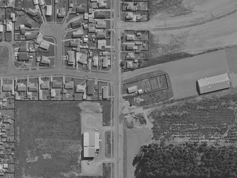 25-27 Kearneys Road from the air, 1970-1974