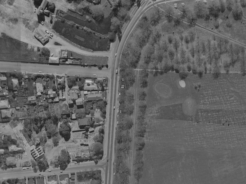 189 Deans Avenue from the air, 1970-1974