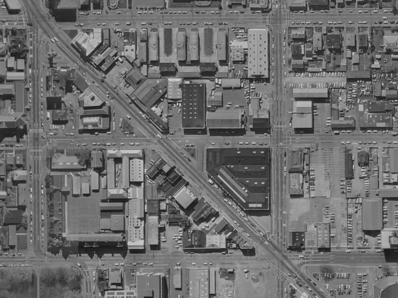 40 Victoria Street from the air, 1970-1974