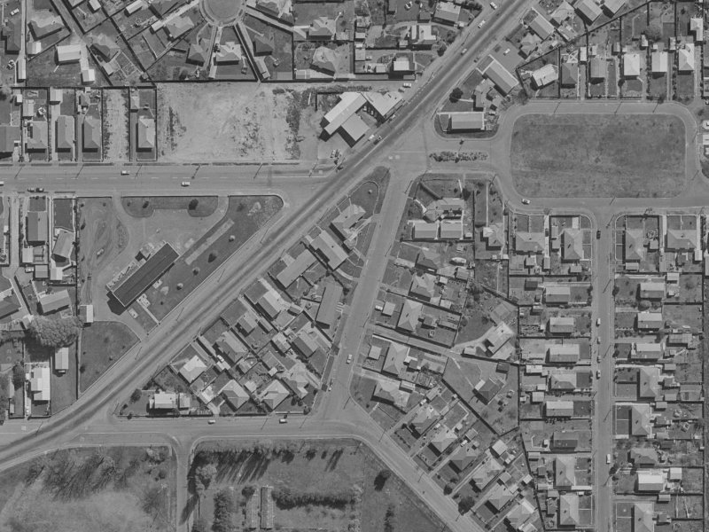 14 Coulter Street from the air, 1970-1974