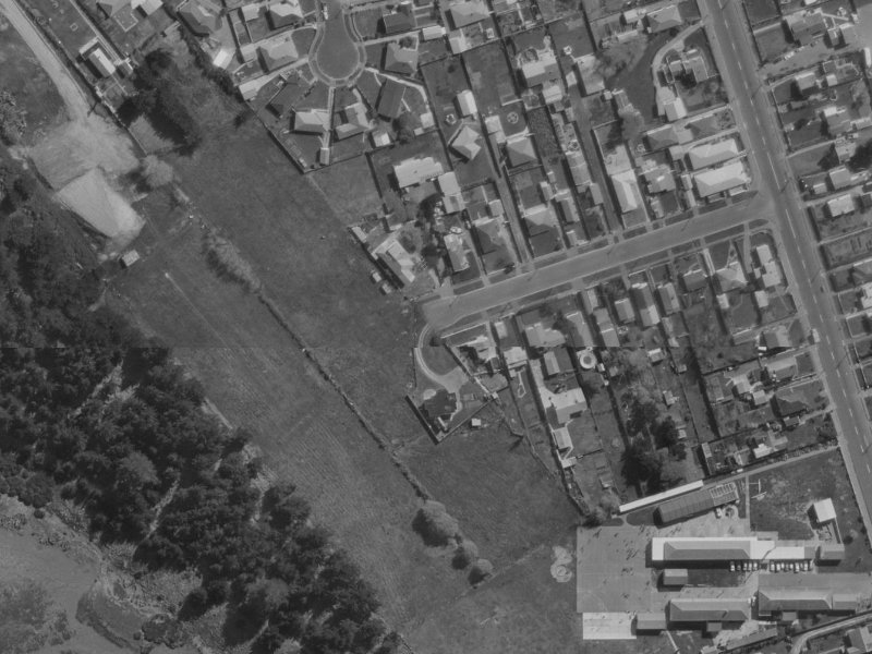 31 Cradock Street from the air, 1970-1974