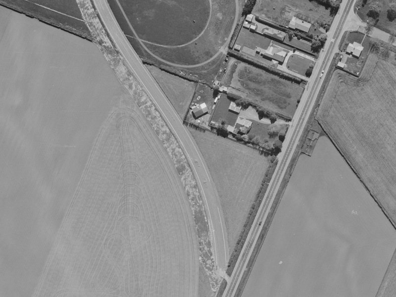 62B Steadman Road from the air, 1970-1974