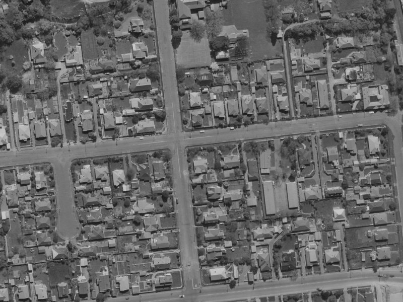 55 Matai Street West from the air, 1970-1974