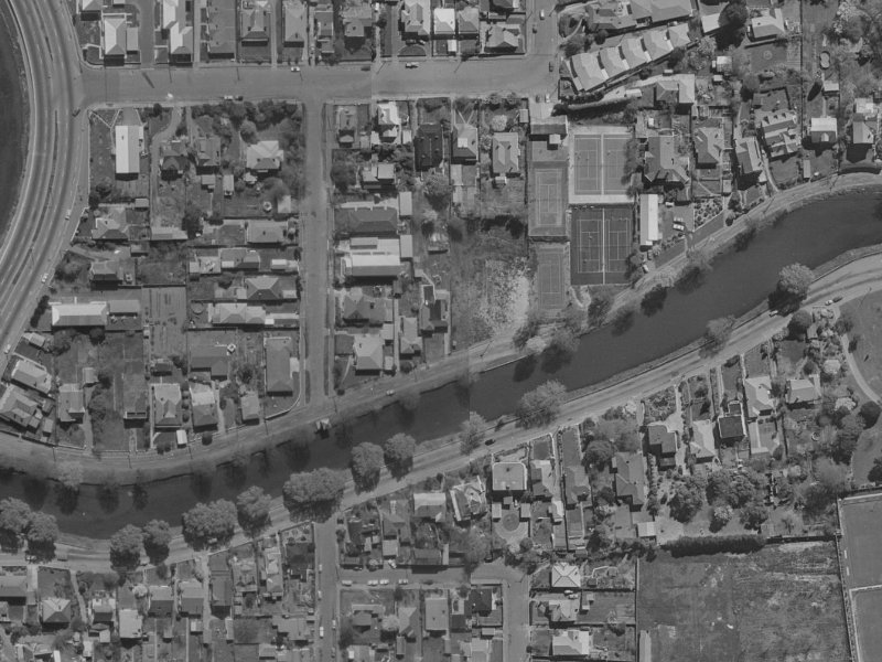 37 River Road from the air, 1970-1974