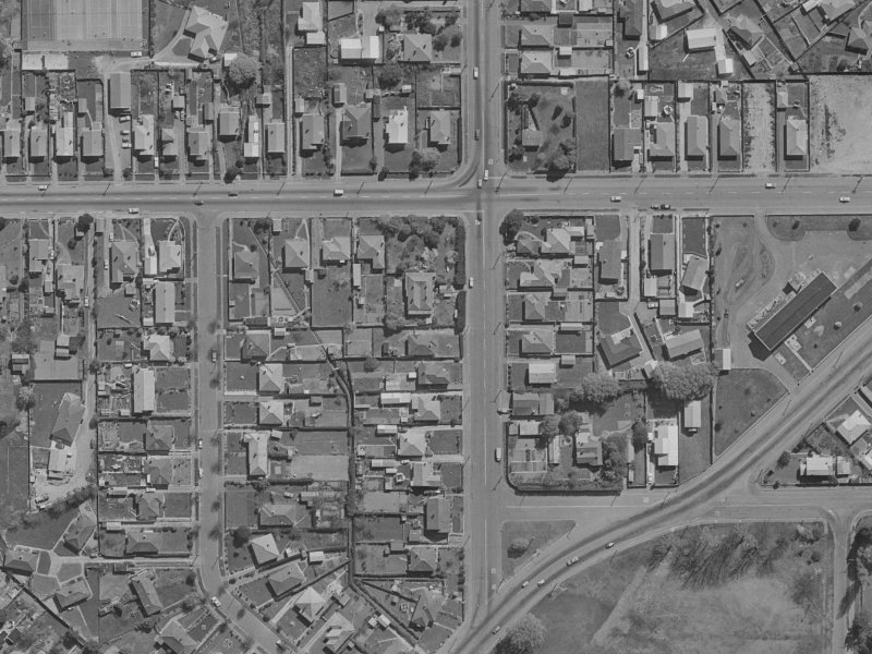 19 Kerrs Road from the air, 1970-1974