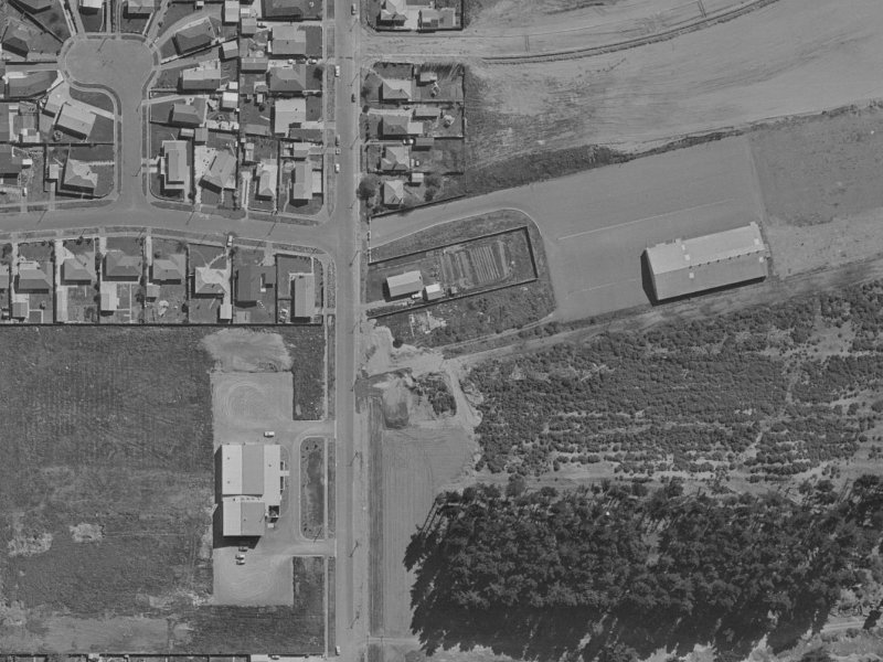 Daniela Lane from the air, 1970-1974
